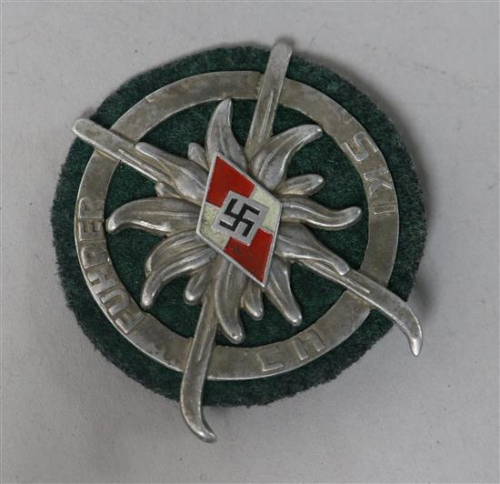 A German ski badge